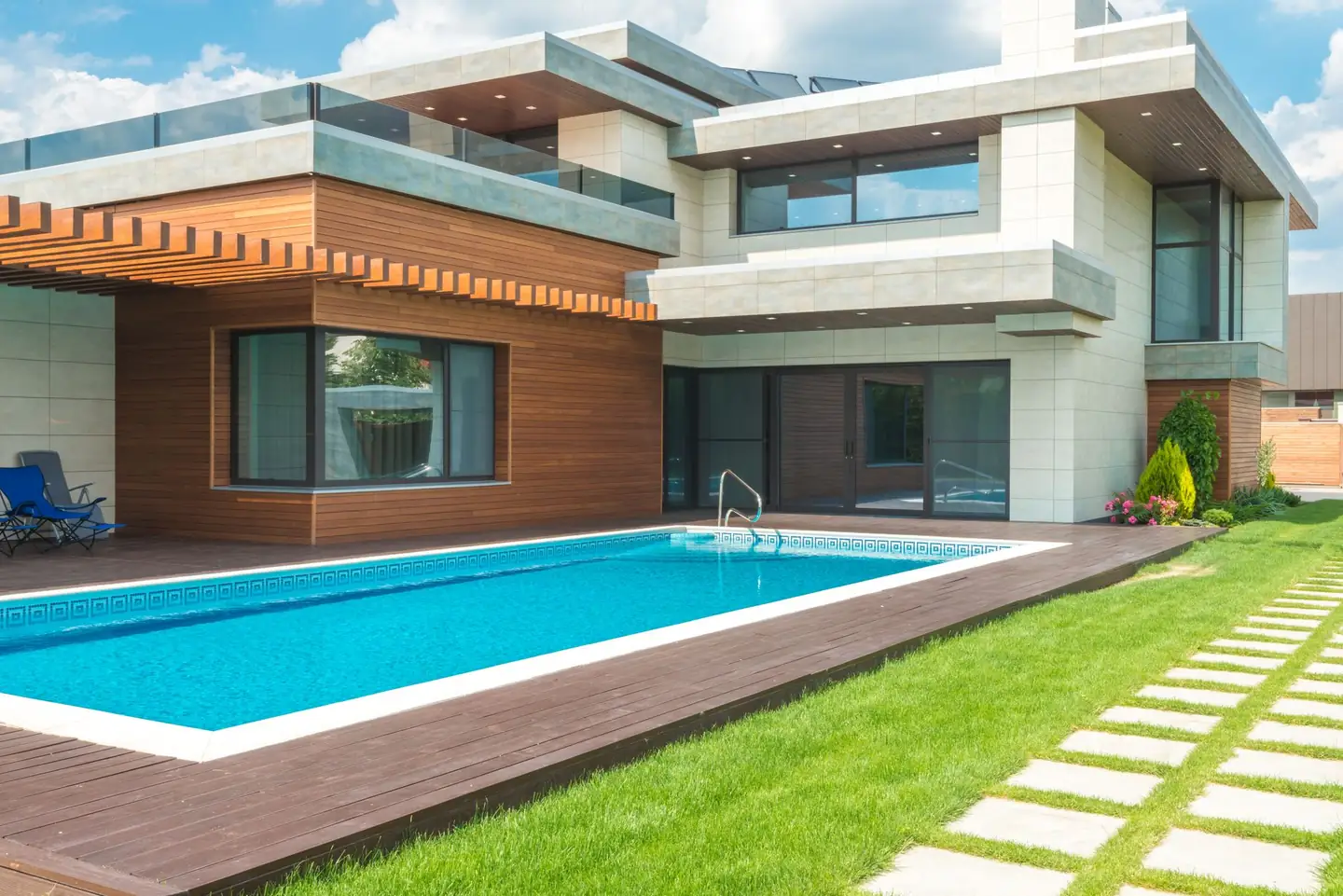 Swimming pool built in Warabrook, NSW